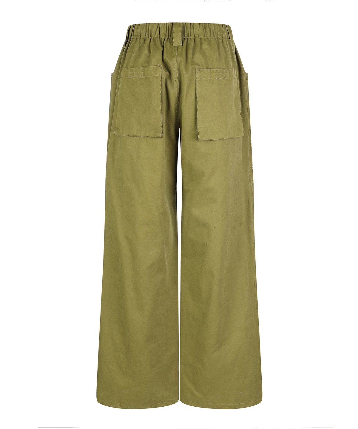 라라폭스(LALAFOX) PRINTING POCKET PANTS KAKI BP3WP012