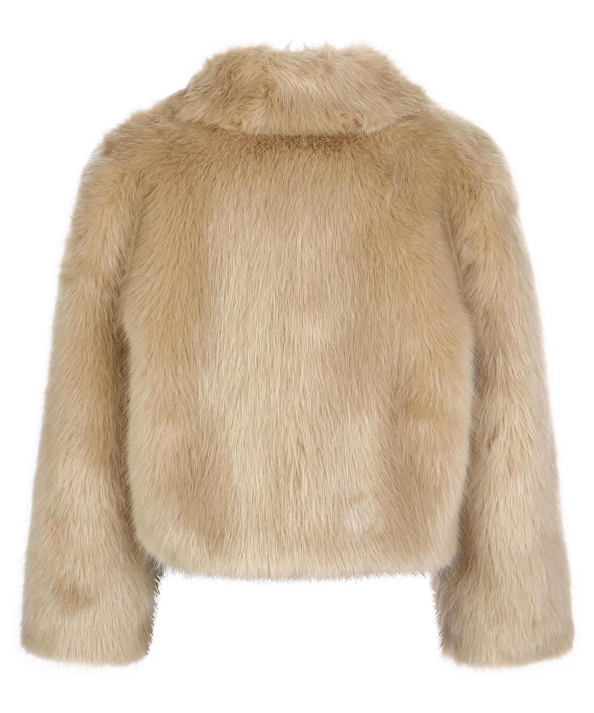 라라폭스(LALAFOX) FUR COLLAR JIP-UP JACKET BEIGE BP4FJ002