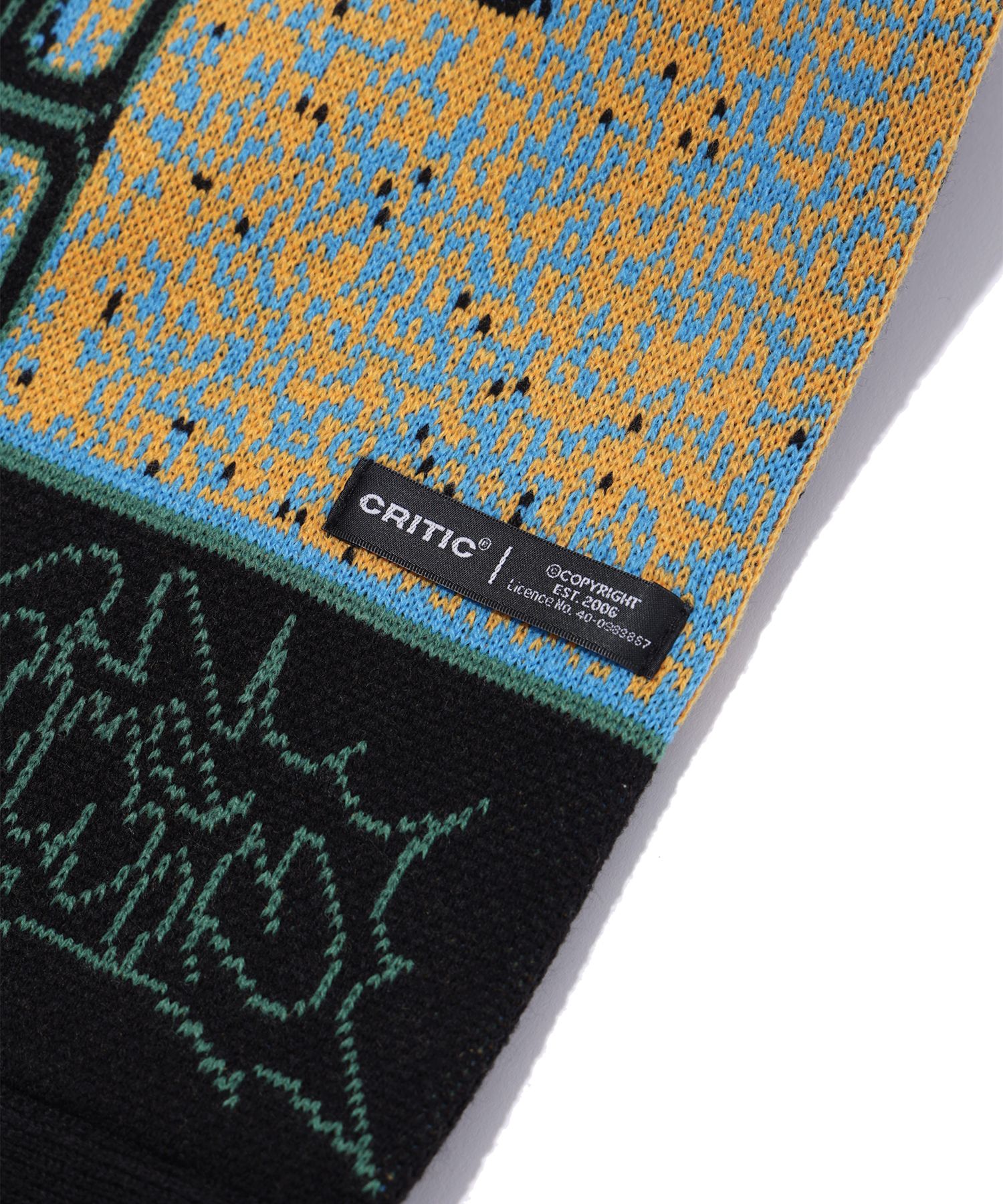 小物 CRITIC INVASION MUFFLER BLACK MUSINSA公式 | CRITIC INVASION MUFFLER BLACK