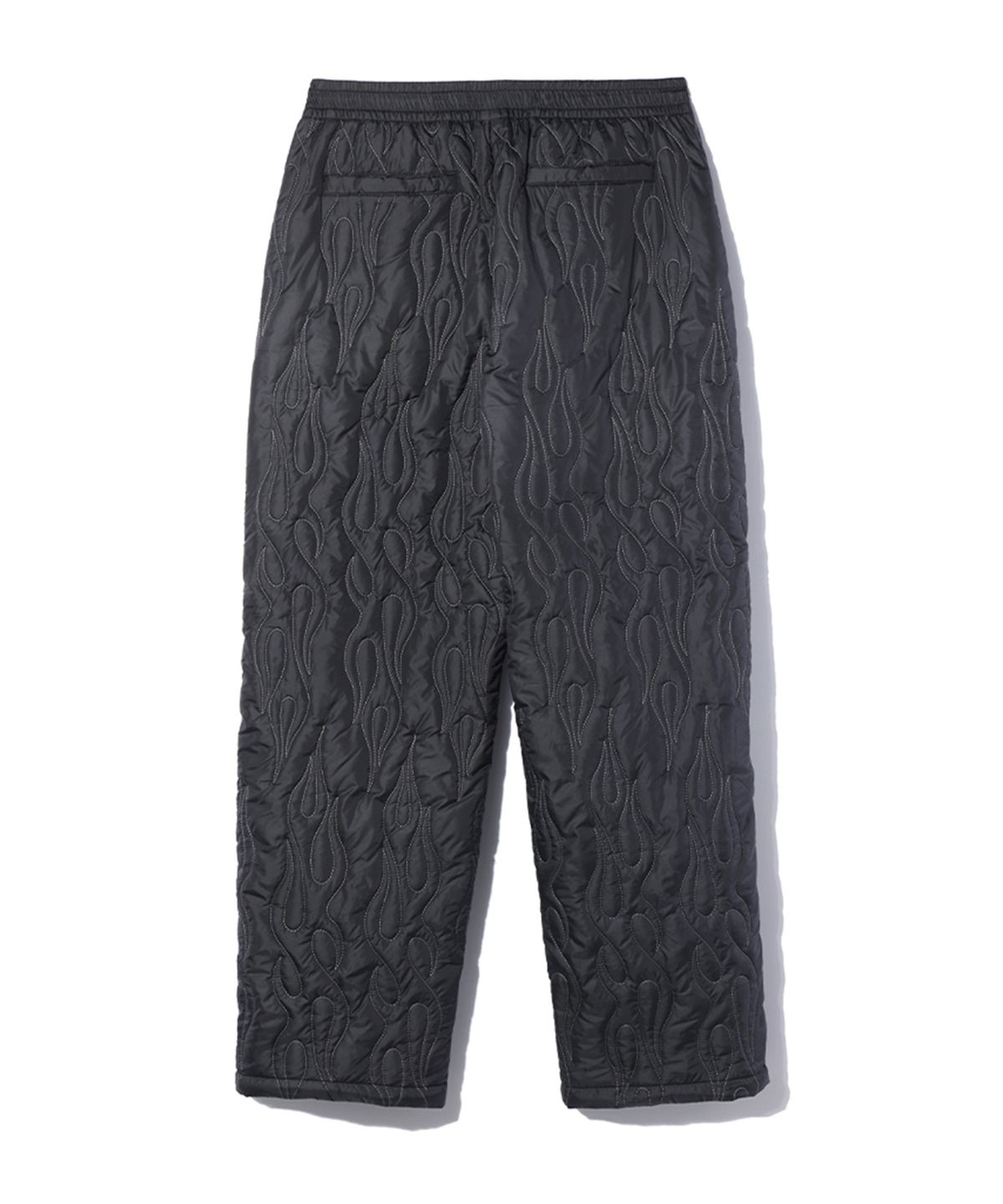 크리틱(CRITIC) FLAME QUILTING PANTS BLACK