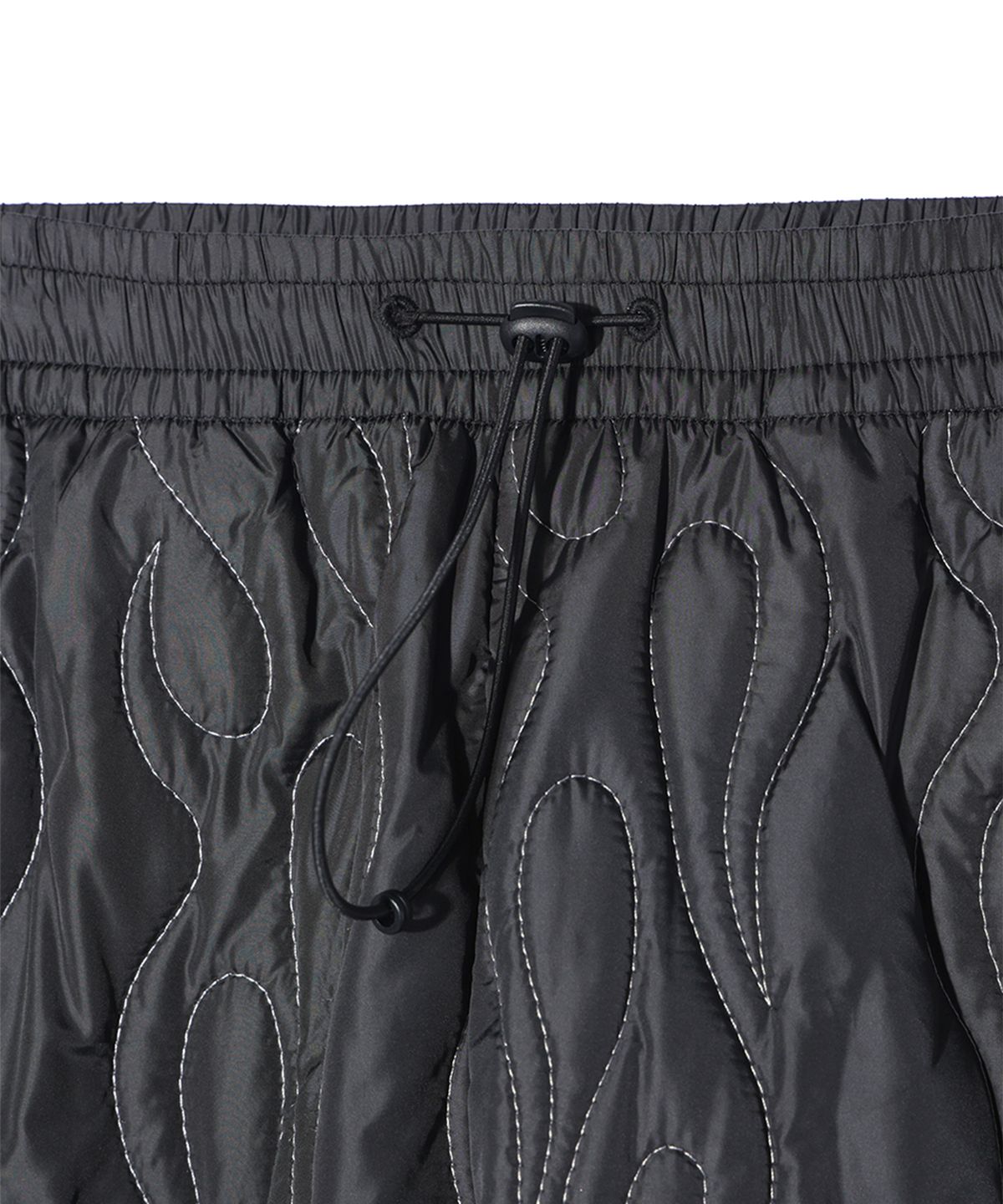 크리틱(CRITIC) FLAME QUILTING PANTS BLACK