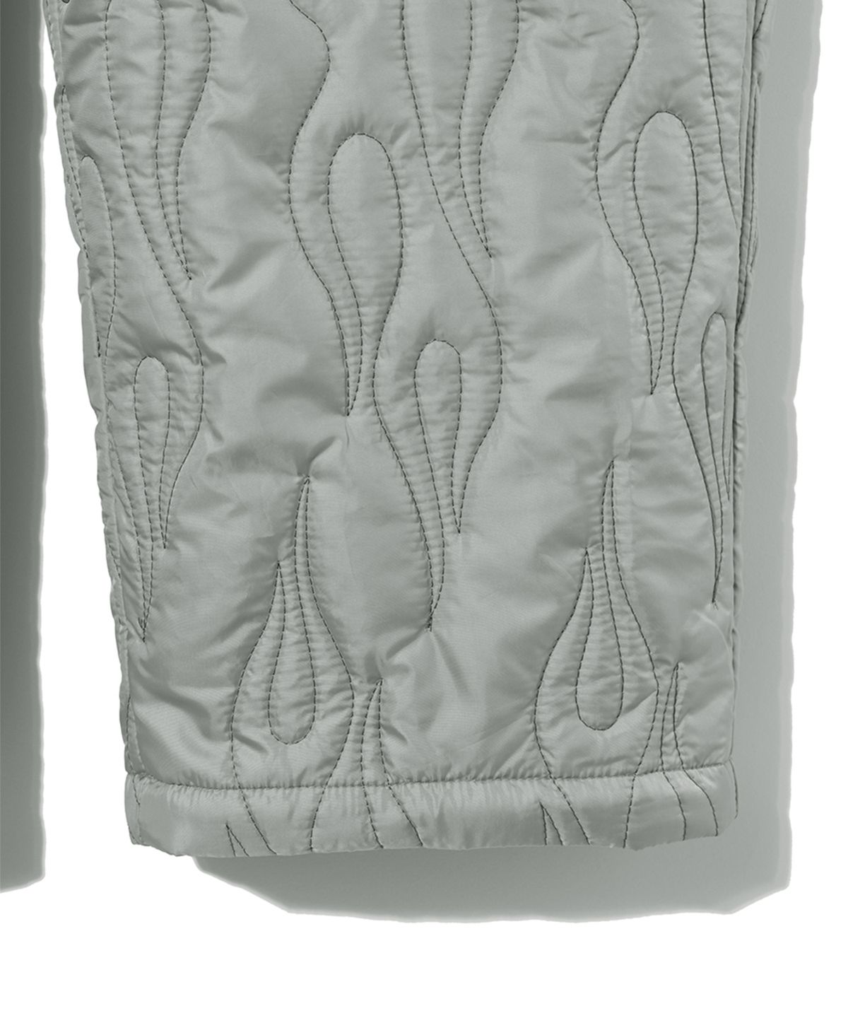 크리틱(CRITIC) FLAME QUILTING PANTS LIGHT GREY