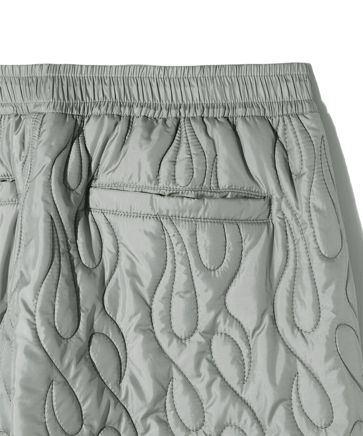 크리틱(CRITIC) FLAME QUILTING PANTS LIGHT GREY