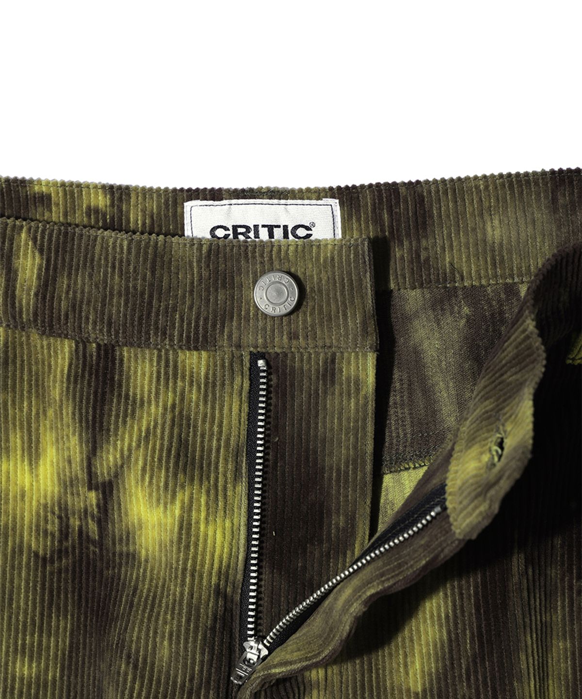 크리틱(CRITIC) DYEING CORDUROY PANTS GREEN