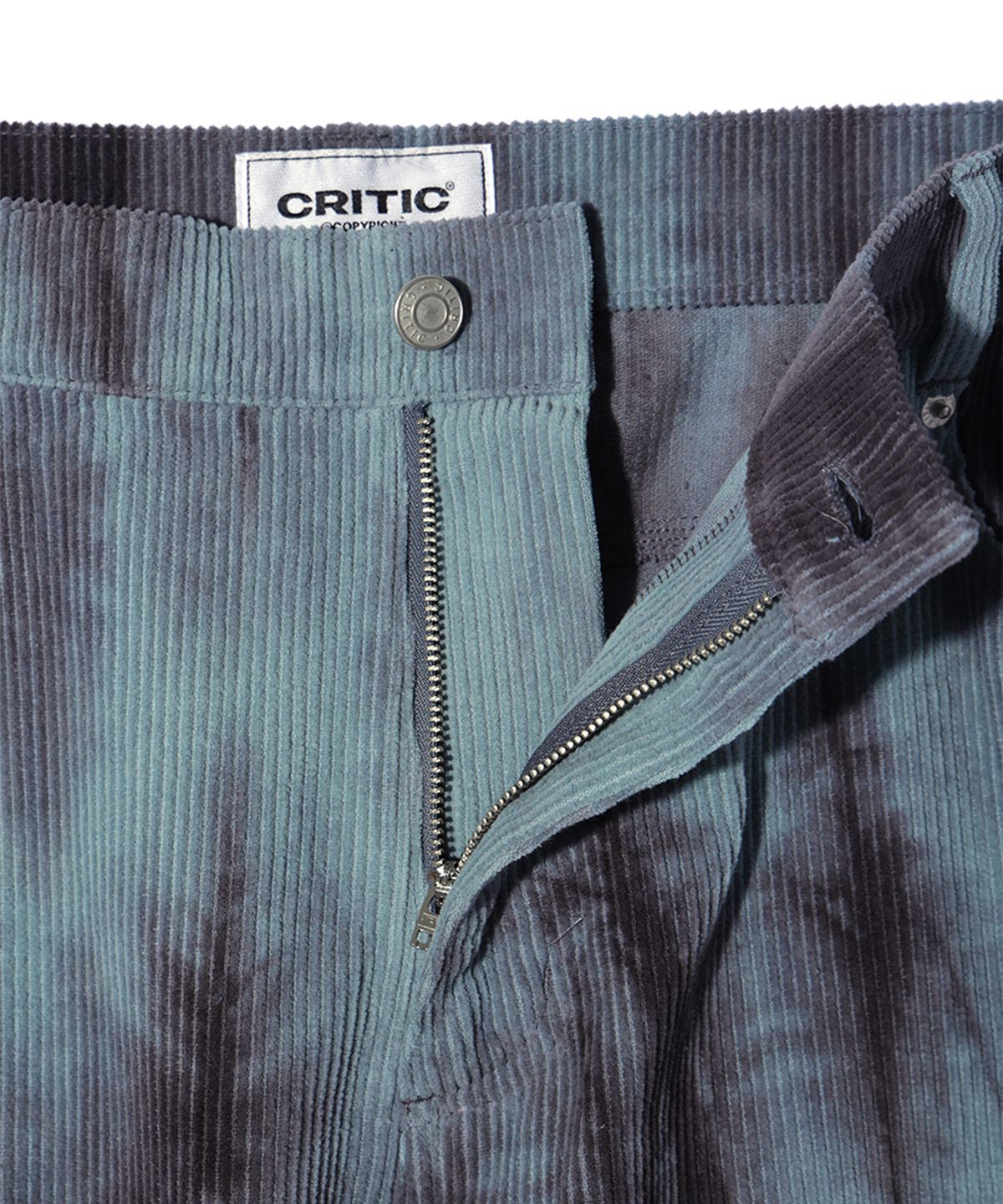 크리틱(CRITIC) DYEING CORDUROY PANTS CHARCOAL