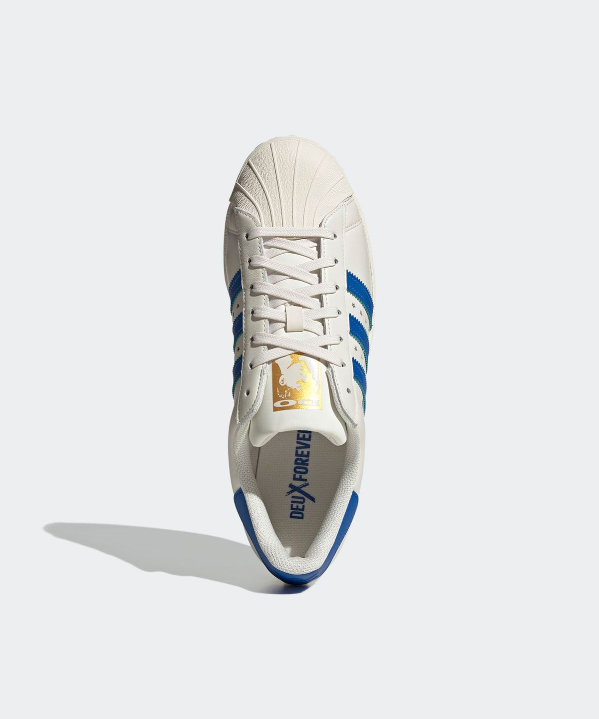 아디다스(ADIDAS) 슈퍼스타 80s Deux - 크림:블루 / IF6292