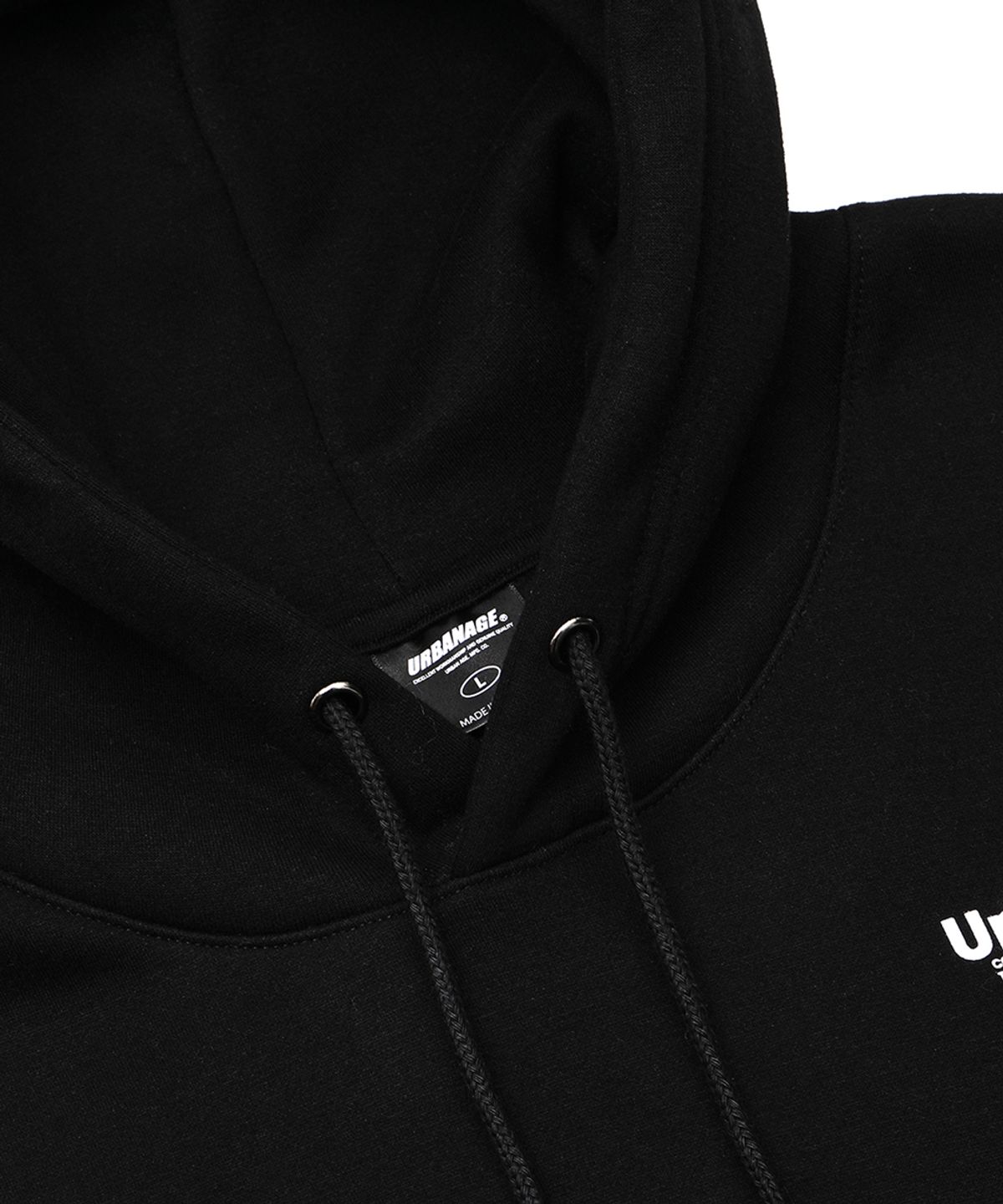 어반에이지(URBANAGE) 센서티브 오버 기모 후디 (기모 안감) (4 Colors)
