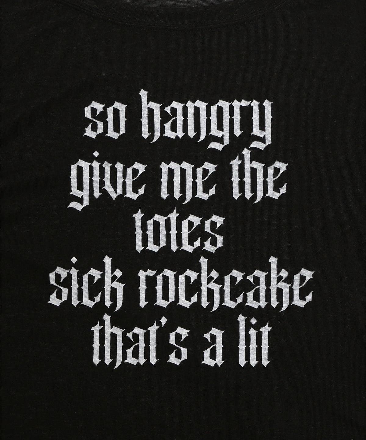 락케이크(ROCKCAKE) Funk Mesh Top - Black