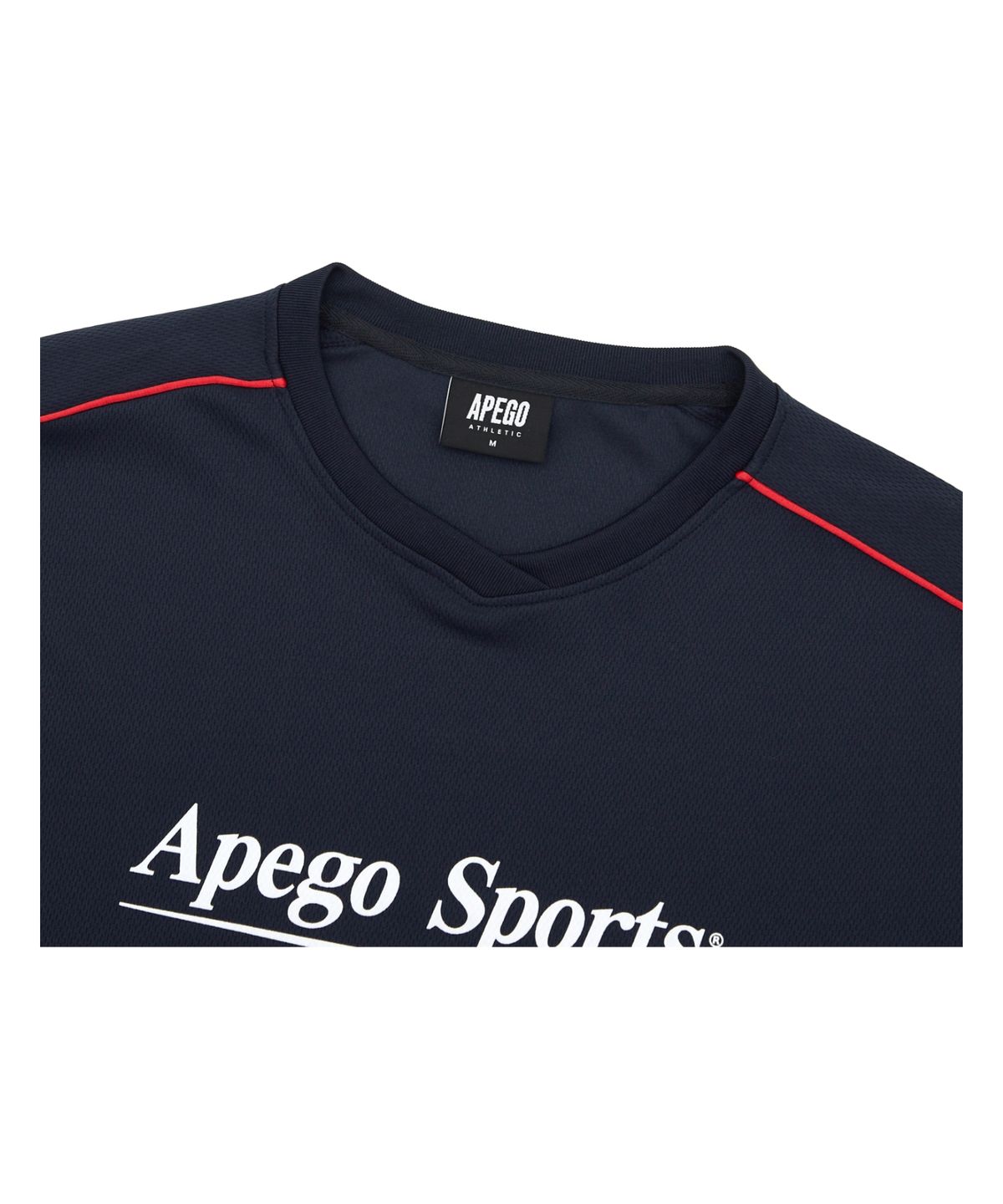 아페고 스포츠(APEGO SPORTS) 파이핑 져지 오버핏 롱슬리브 네이비