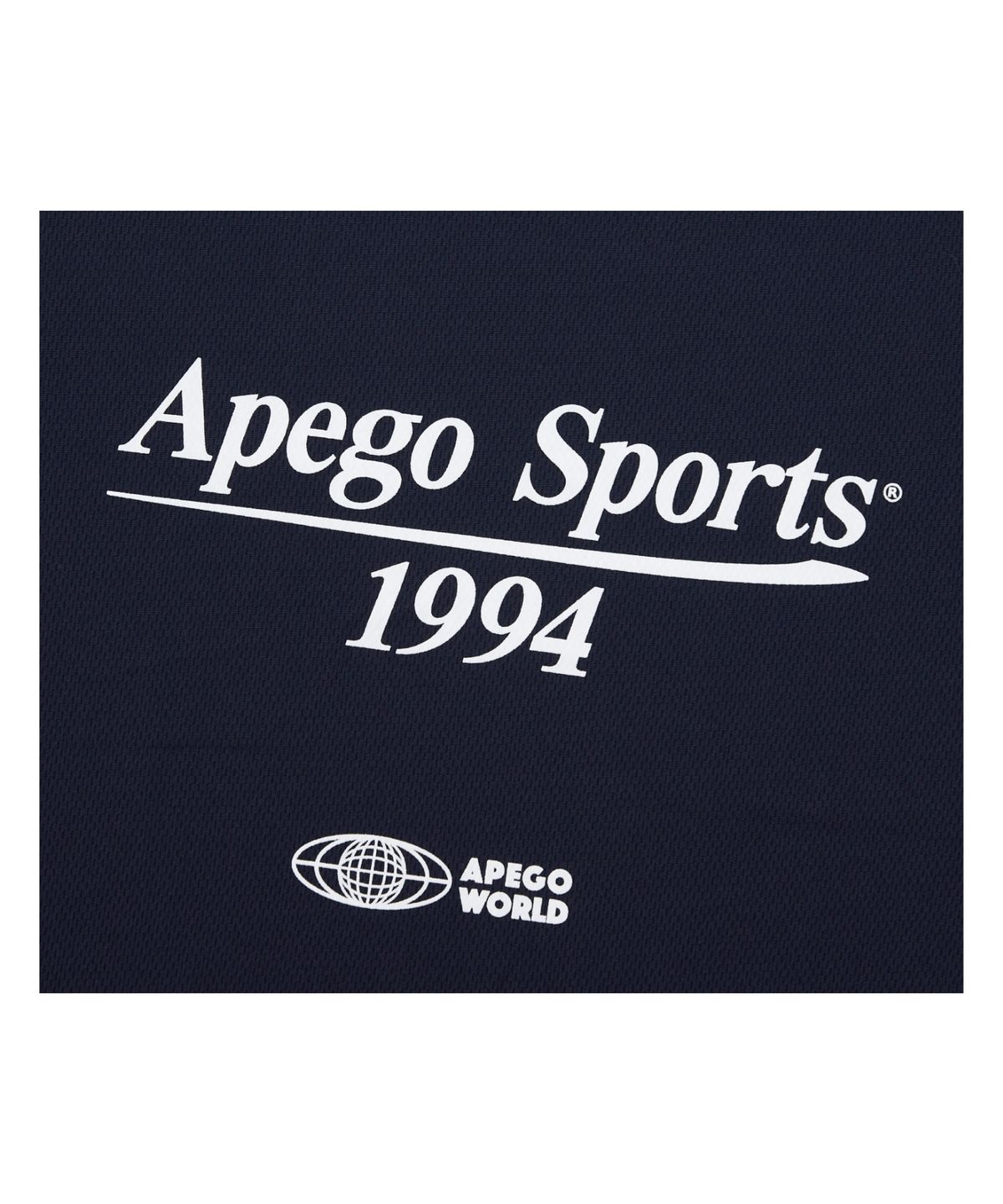 아페고 스포츠(APEGO SPORTS) 파이핑 져지 오버핏 롱슬리브 네이비
