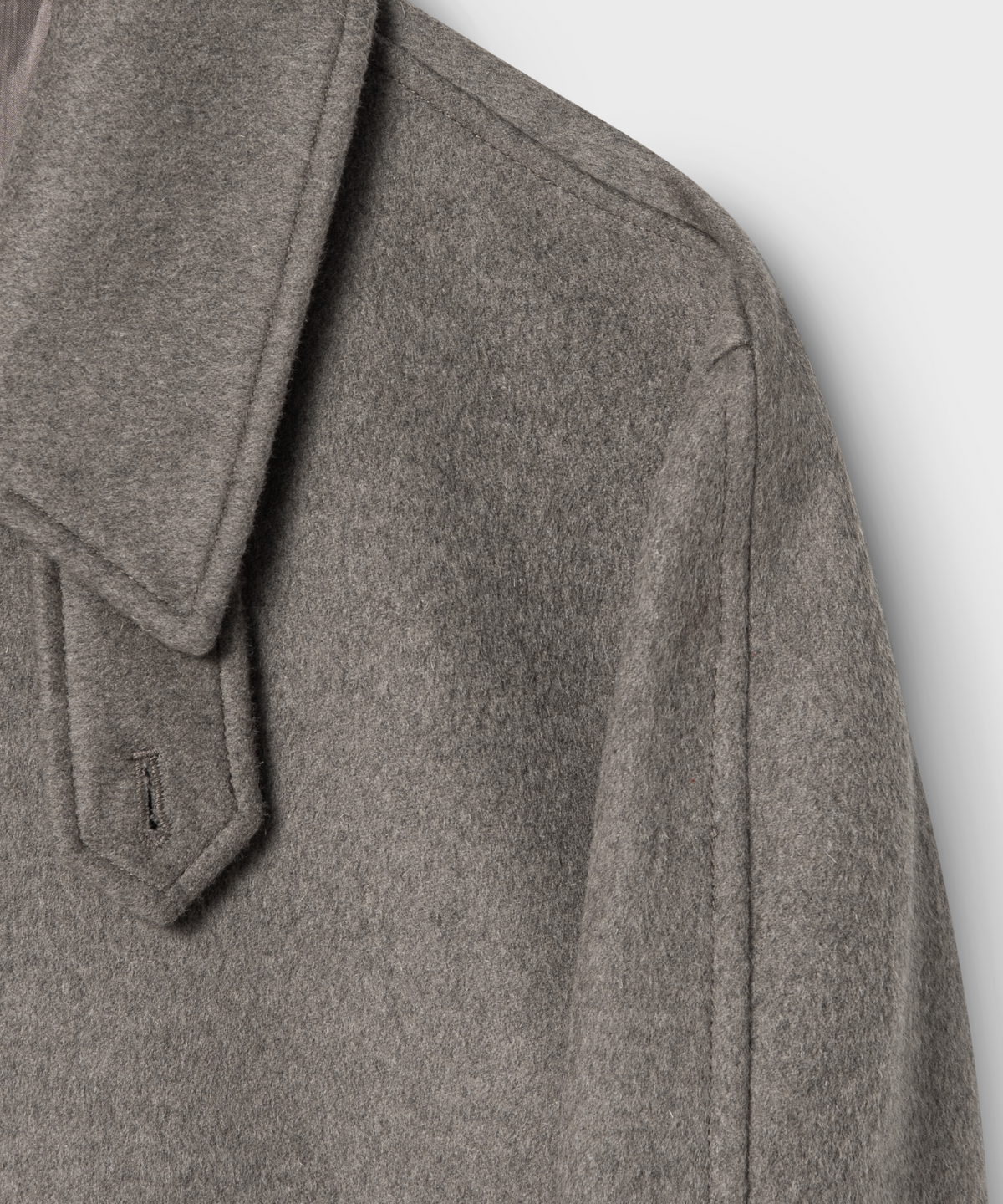 넌블랭크(NONBLANK) 발마칸 코트_MELANGE TAUPE