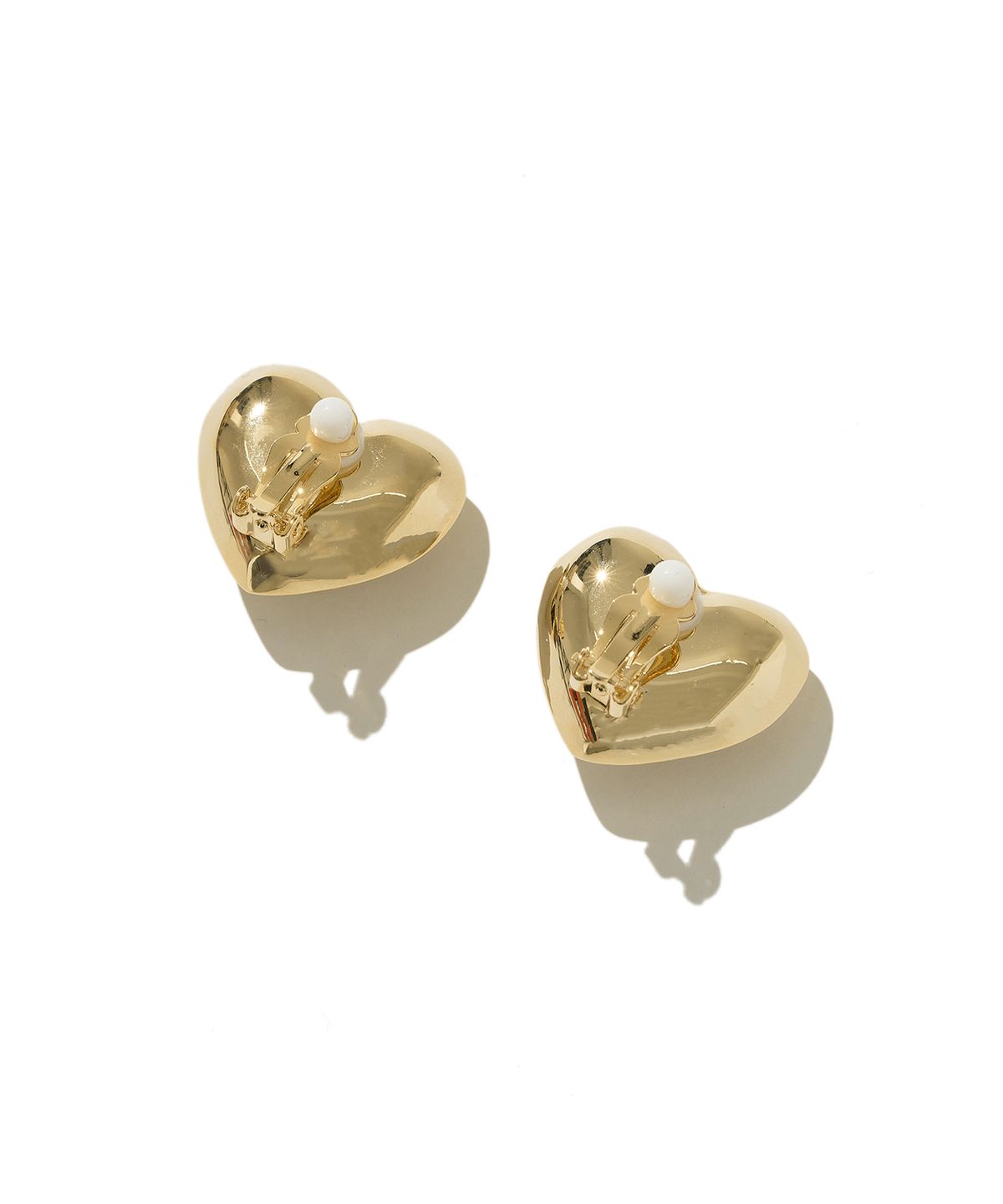 라츠유(LOTSYOU) Heart Chocolate Earing Gold