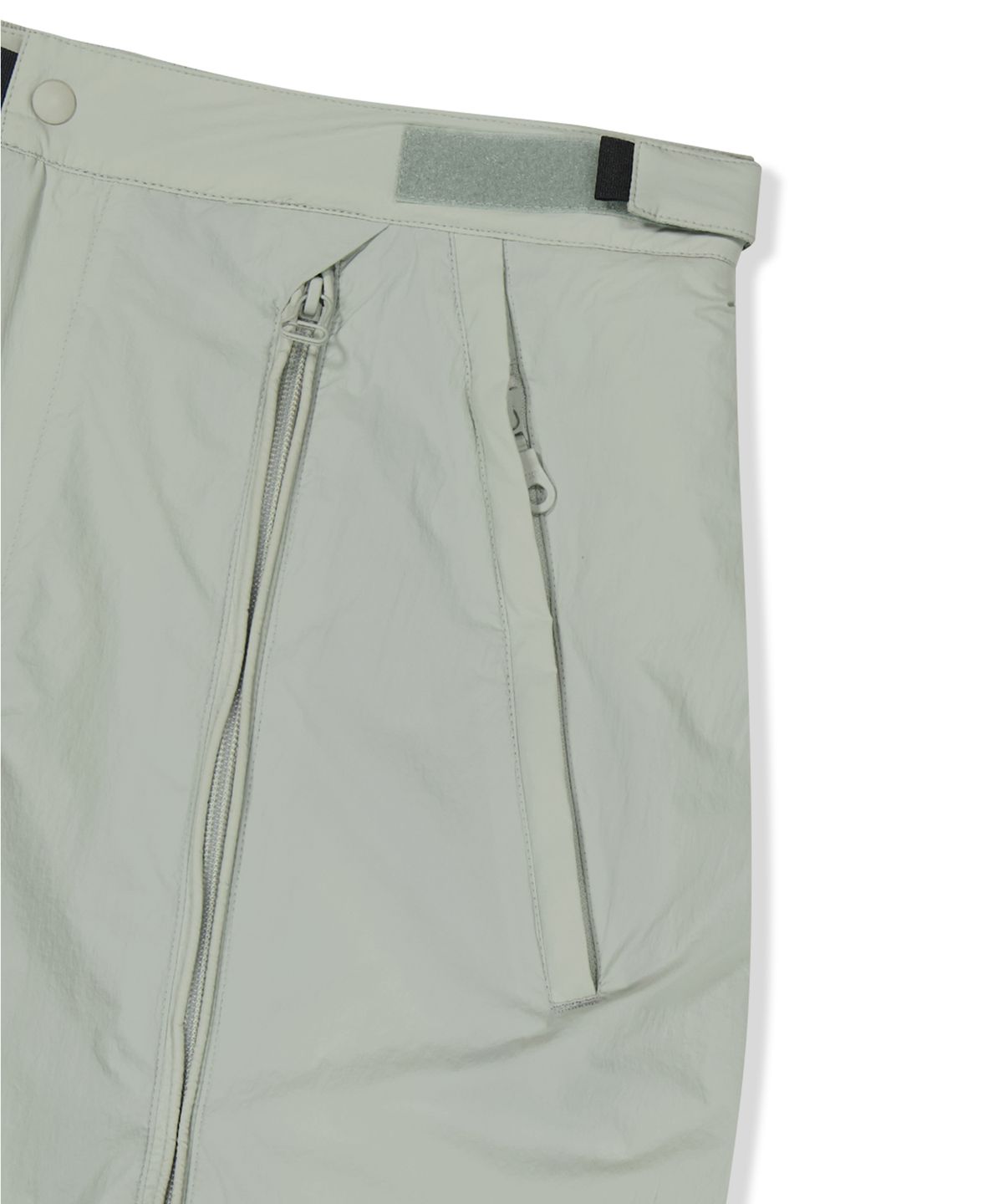 예스아이씨(YESEYESEE) Primaloft® Thermal Vertical Zip Pants Pistachio