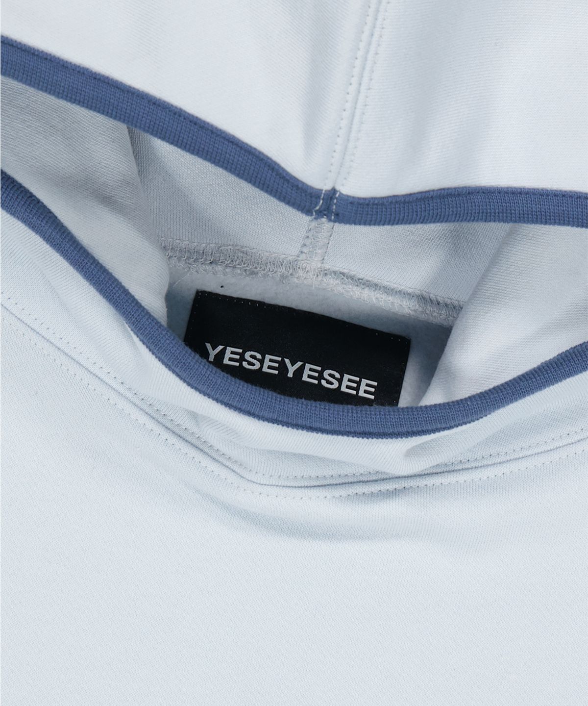 예스아이씨(YESEYESEE) Y.E.S Binding Hoodie Slate