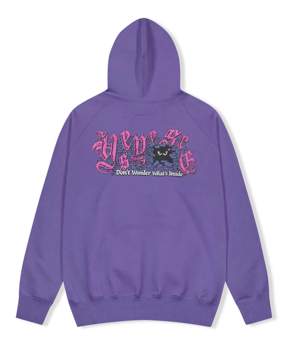 예스아이씨(YESEYESEE) Y.E.S Binding Hoodie Blueberry