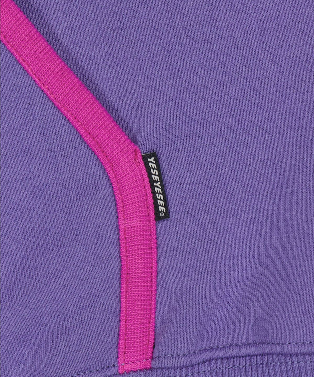 예스아이씨(YESEYESEE) Y.E.S Binding Hoodie Blueberry