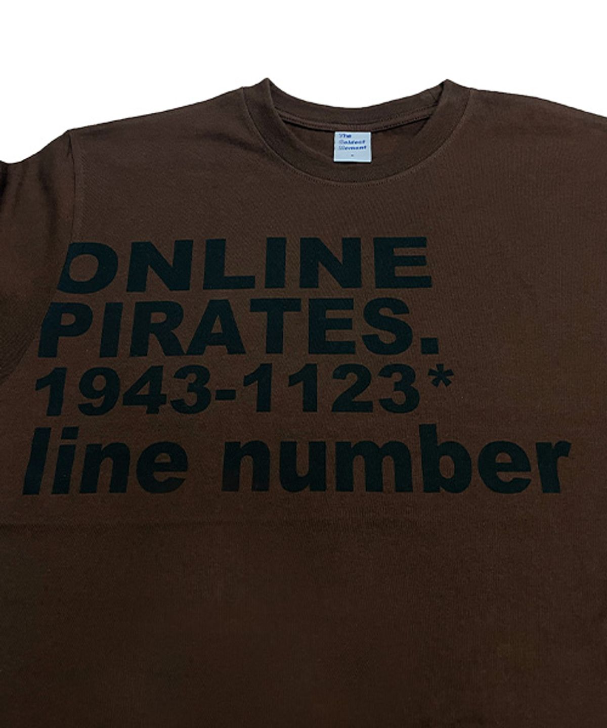 더콜디스트모먼트(THE COLDEST MOMENT) TCM online long sleeve (brown)