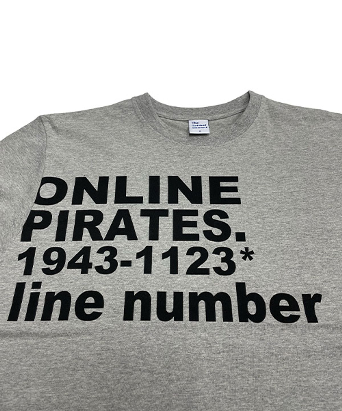 더콜디스트모먼트(THE COLDEST MOMENT) TCM online long sleeve (grey)