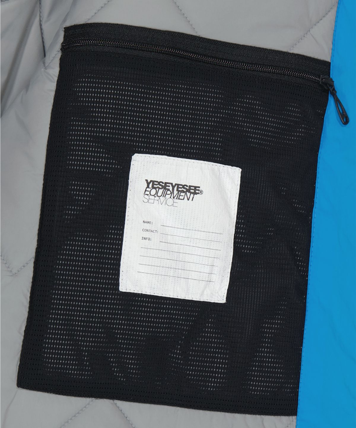 예스아이씨(YESEYESEE) Primaloft® Thermal Over Jumper Cyan
