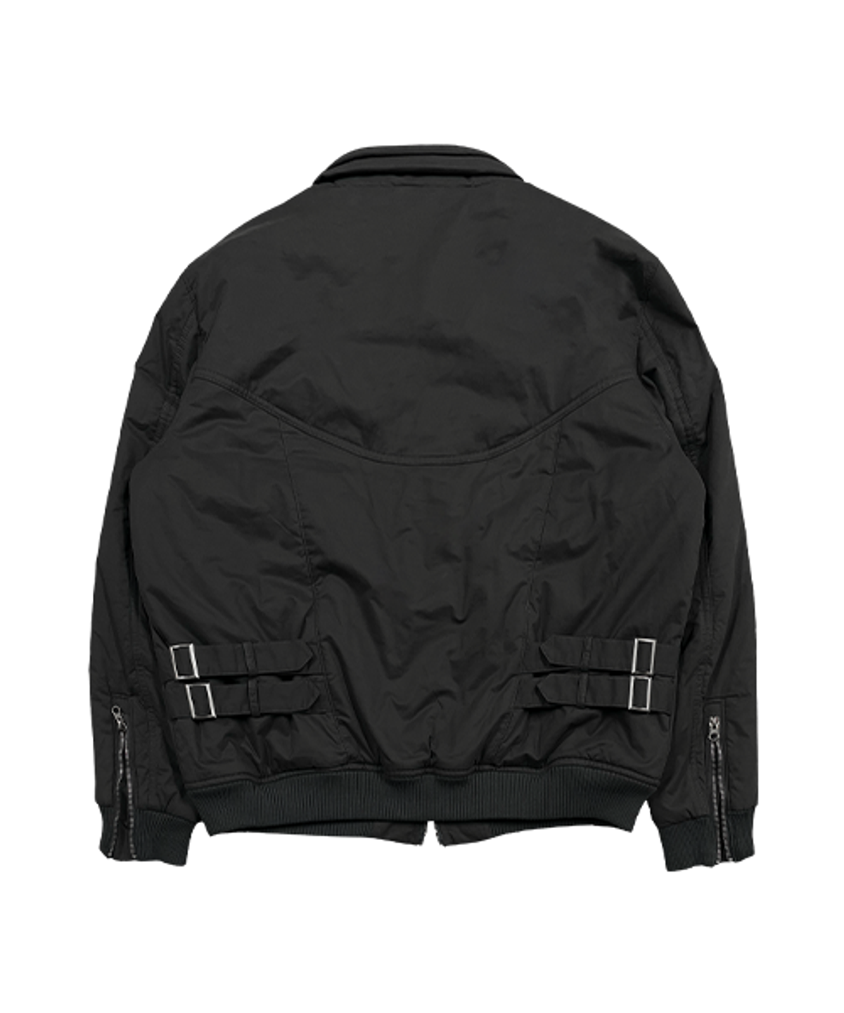 더콜디스트모먼트(THE COLDEST MOMENT) TCM front facing bomber (charcoal)