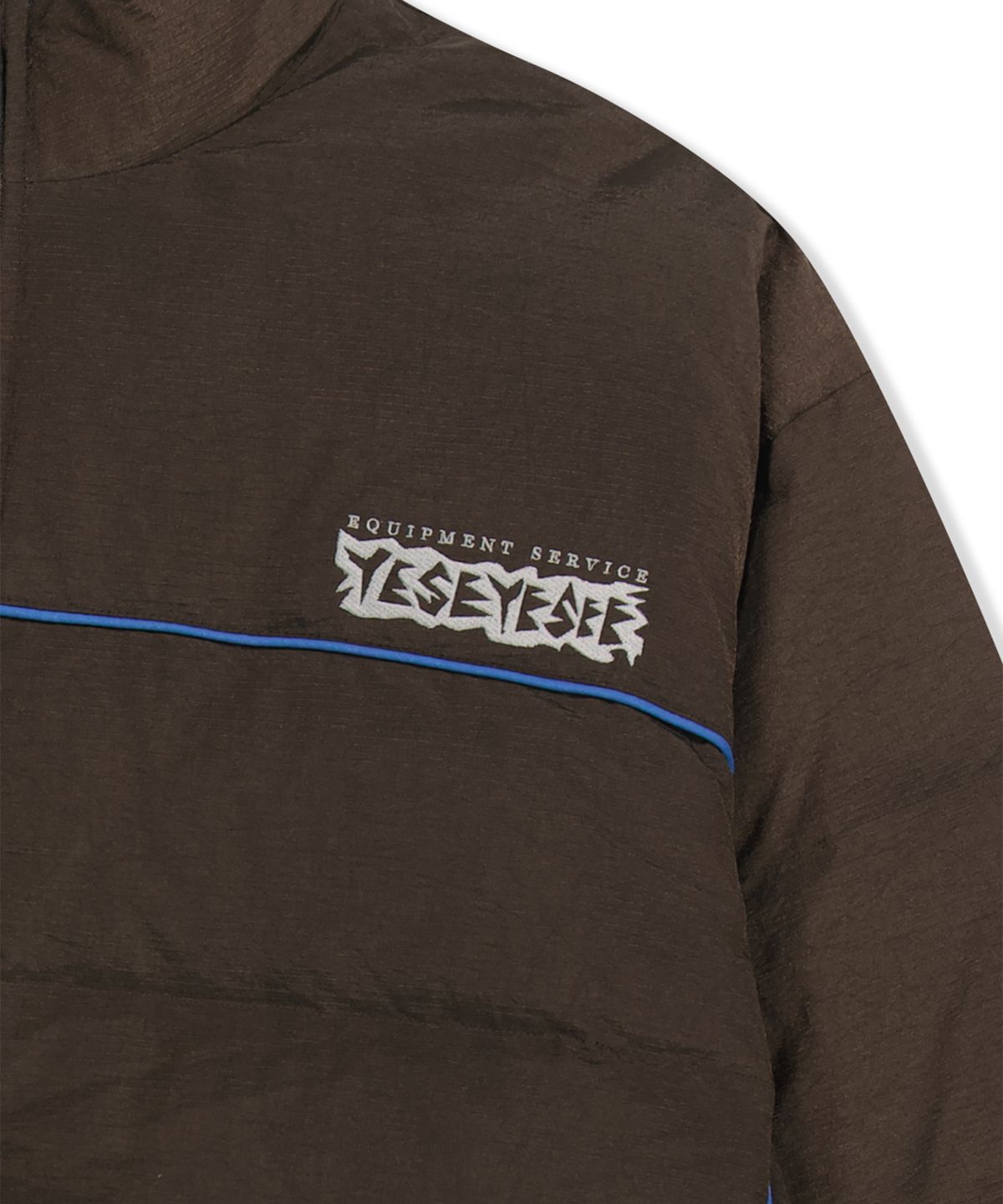 예스아이씨(YESEYESEE) Y.E.S Iconic Down Jacket Brown