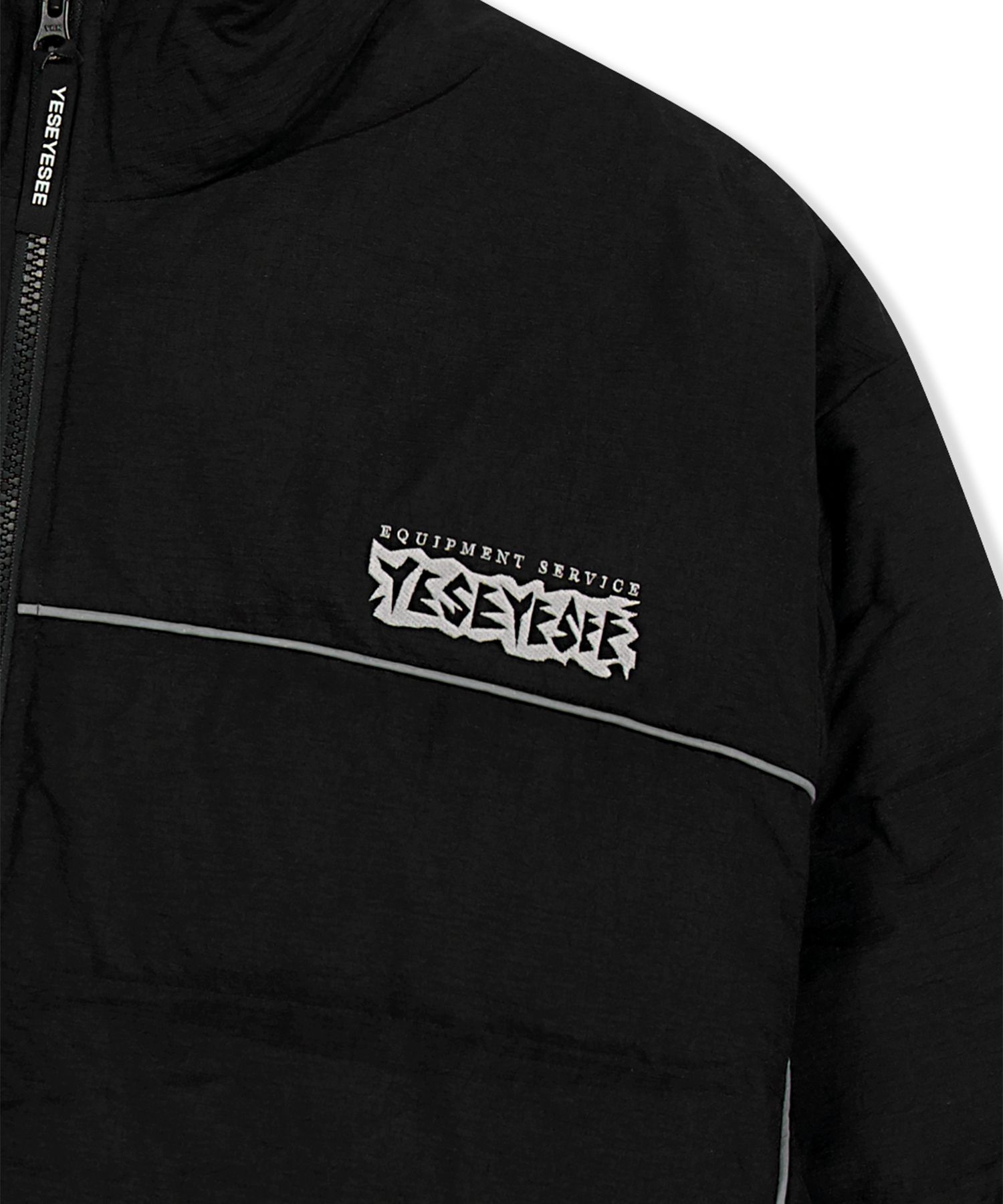 MUSINSA公式 | YESEYESEE [23FW] YES Iconic Down Jacket Black