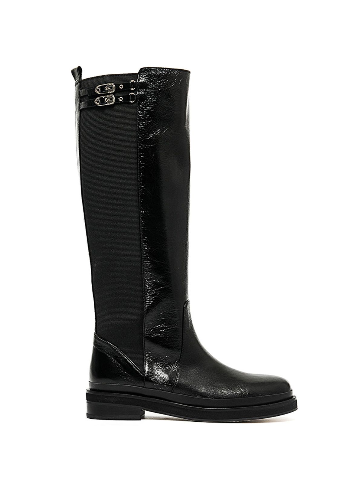 블랑토(BLANC TOE) 롱부츠 B23F72-BLACK