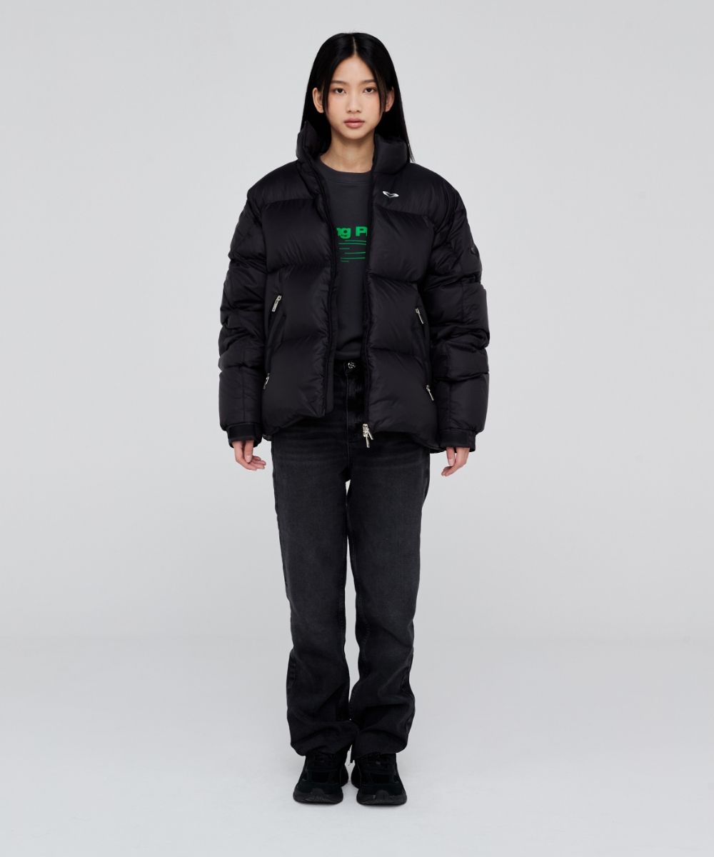 MUSINSA | OPENING PROJECT Identity Down Jacket - Black