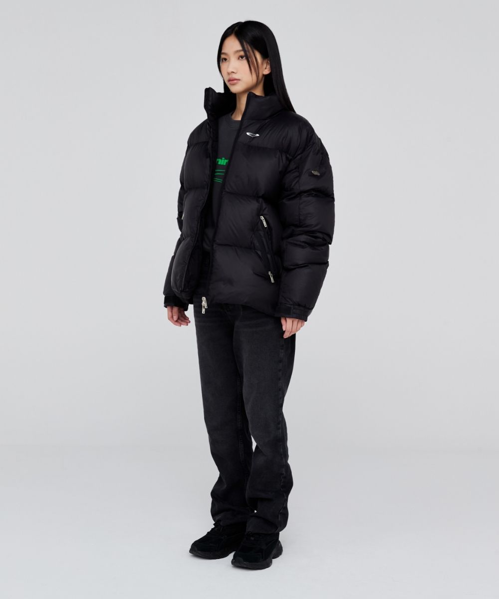 MUSINSA | OPENING PROJECT Identity Down Jacket - Black