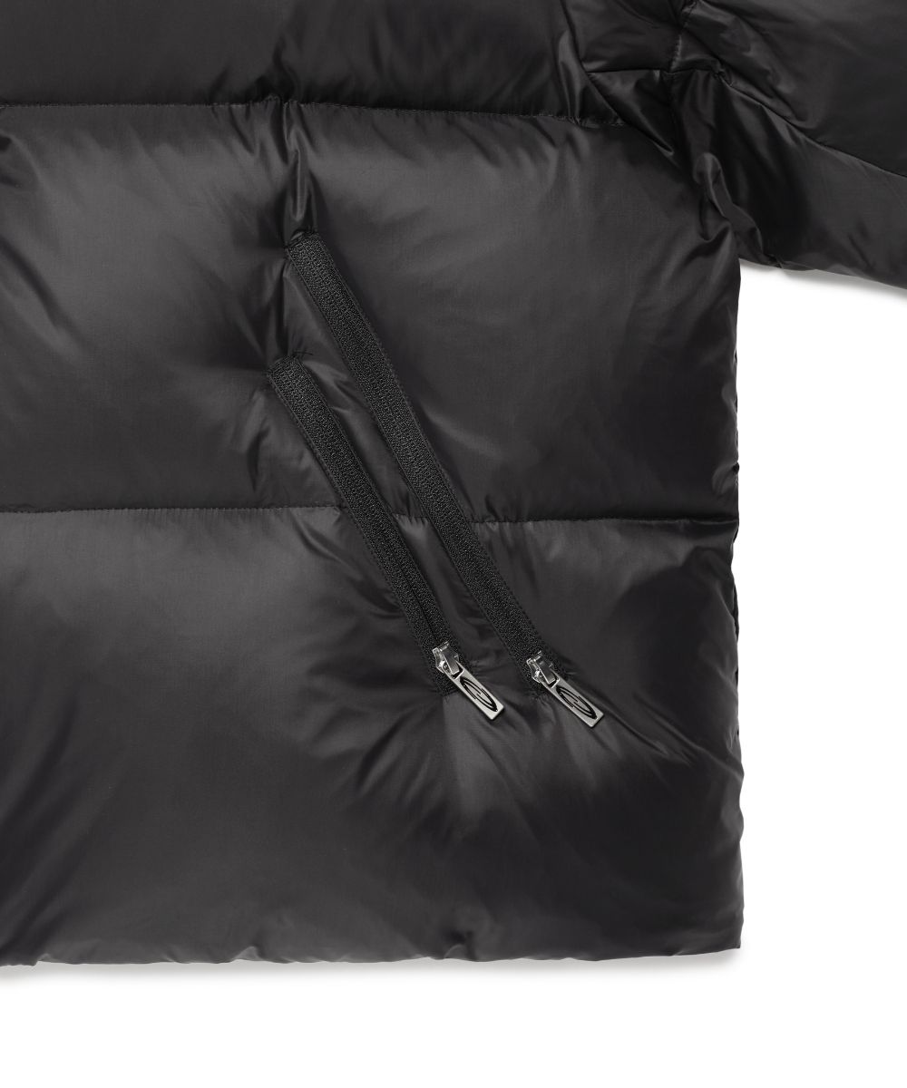 MUSINSA公式 | OPENING PROJECT Identity Down Jacket - Black
