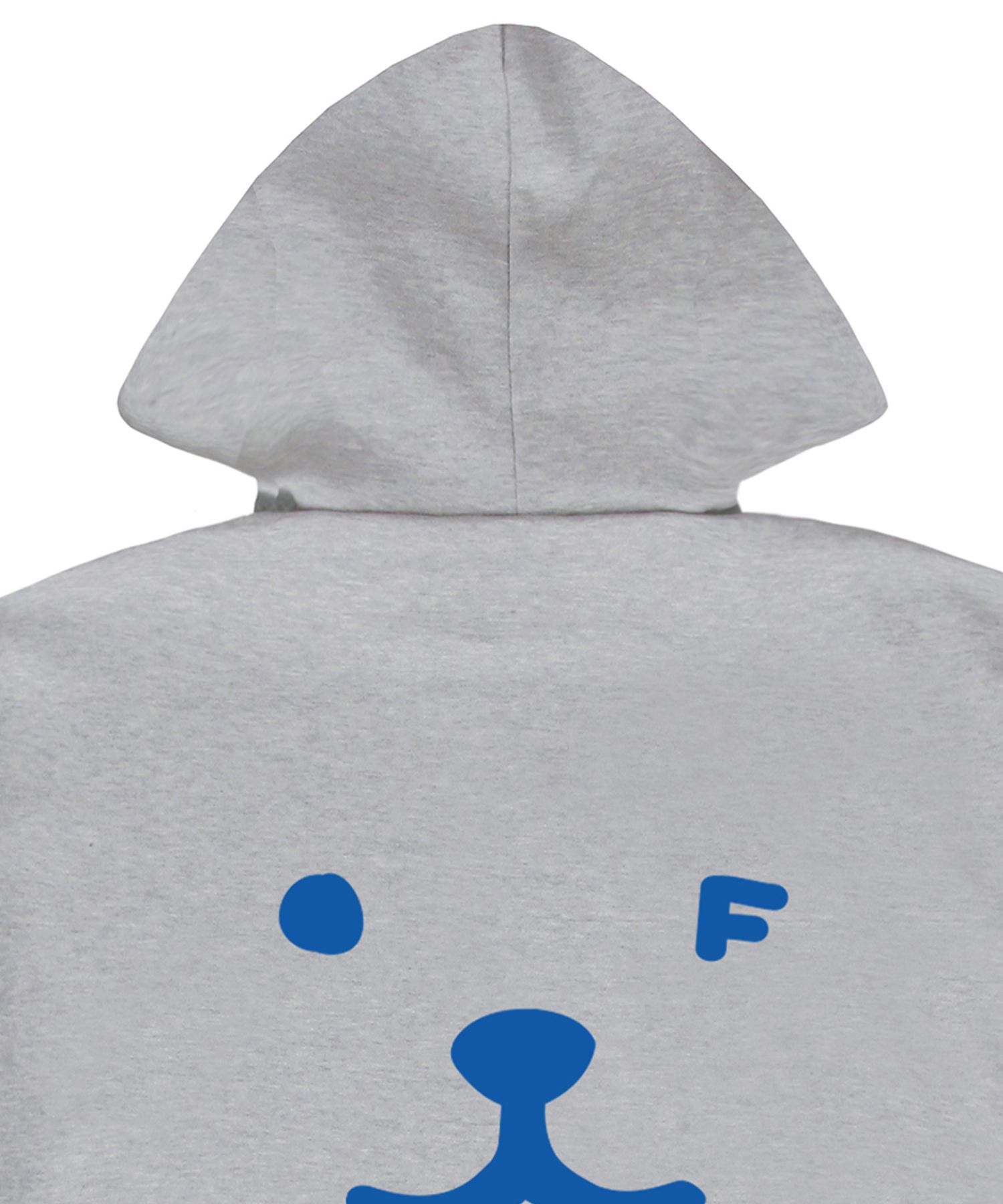 [GRAVER]★PUPPY FACE BACK SMILE HOODIE MUSINSA | GRAVER [UNISEX] Puppy Face Back Smile Hoodie_Gray