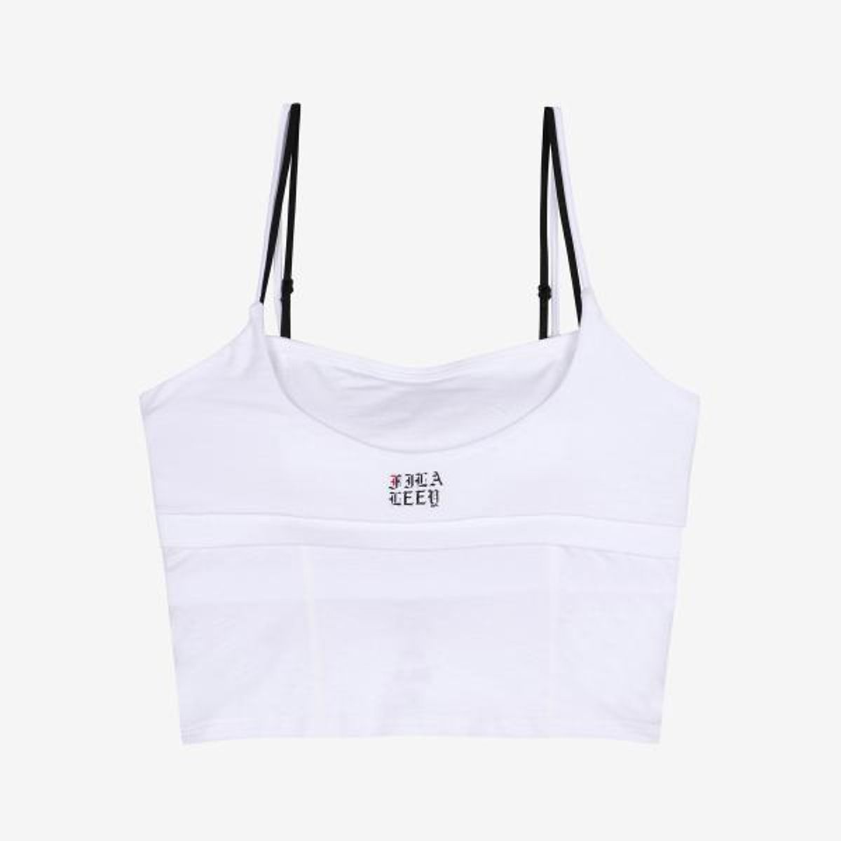 휠라언더웨어(FILA UNDERWEAR) FILA LEEY LAYERED STRAP BRA TOP SET(FI4ITG1778FWHI)
