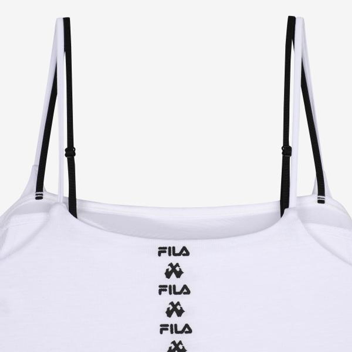 휠라언더웨어(FILA UNDERWEAR) FILA LEEY LAYERED STRAP BRA TOP SET(FI4ITG1778FWHI)