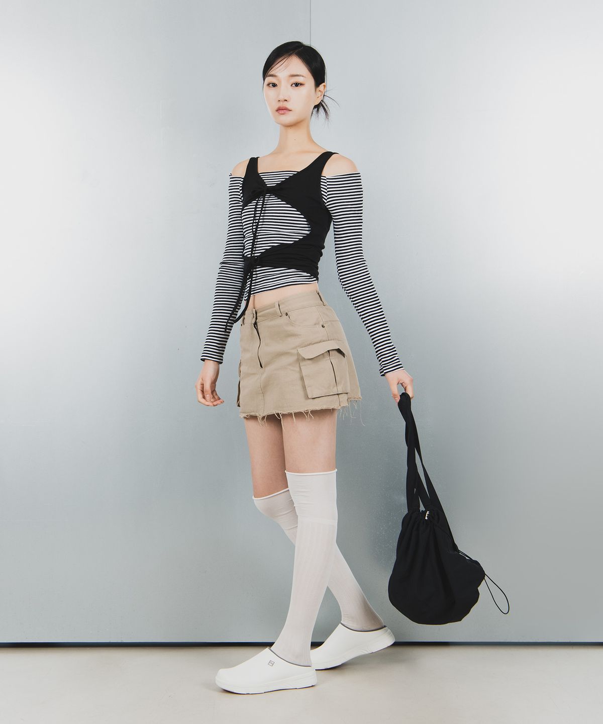 제뉴인그립(GENUINEGRIP) 보르도30 뮬 슬리퍼 - 엔틱 아이보리