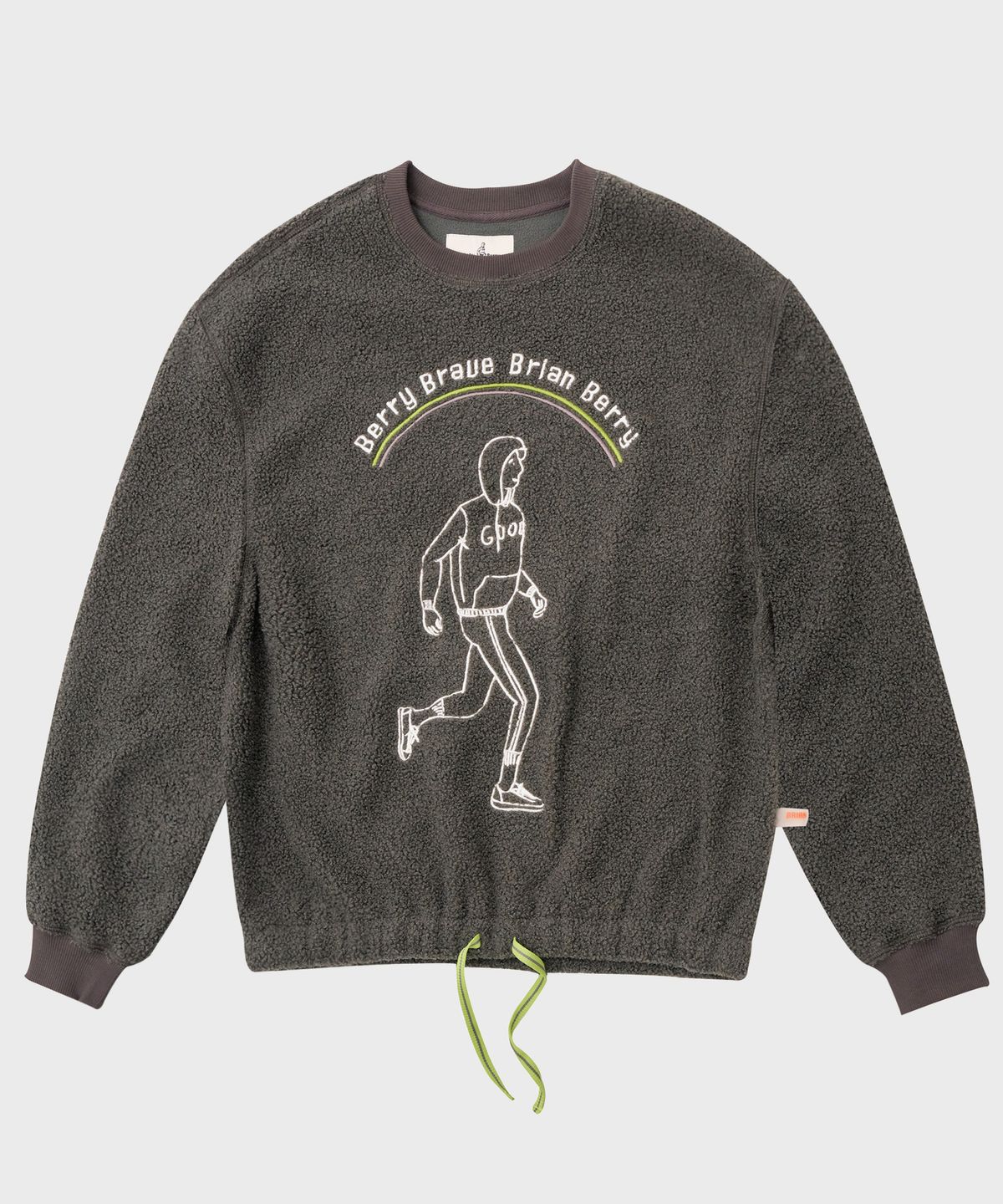 브라이언베리(BRIAN BERRY) BERRYMAN SIGNATURE SET-UP TEE_TEAL GREY