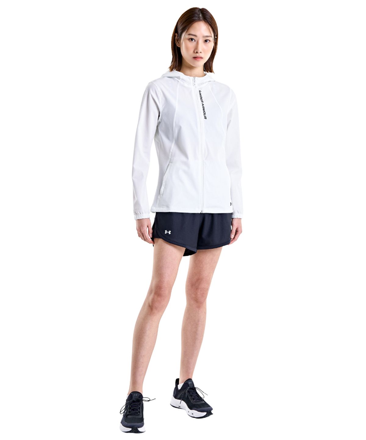 언더아머(UNDERARMOUR) 여성 아웃런 더 스톰 재킷 1377043-100