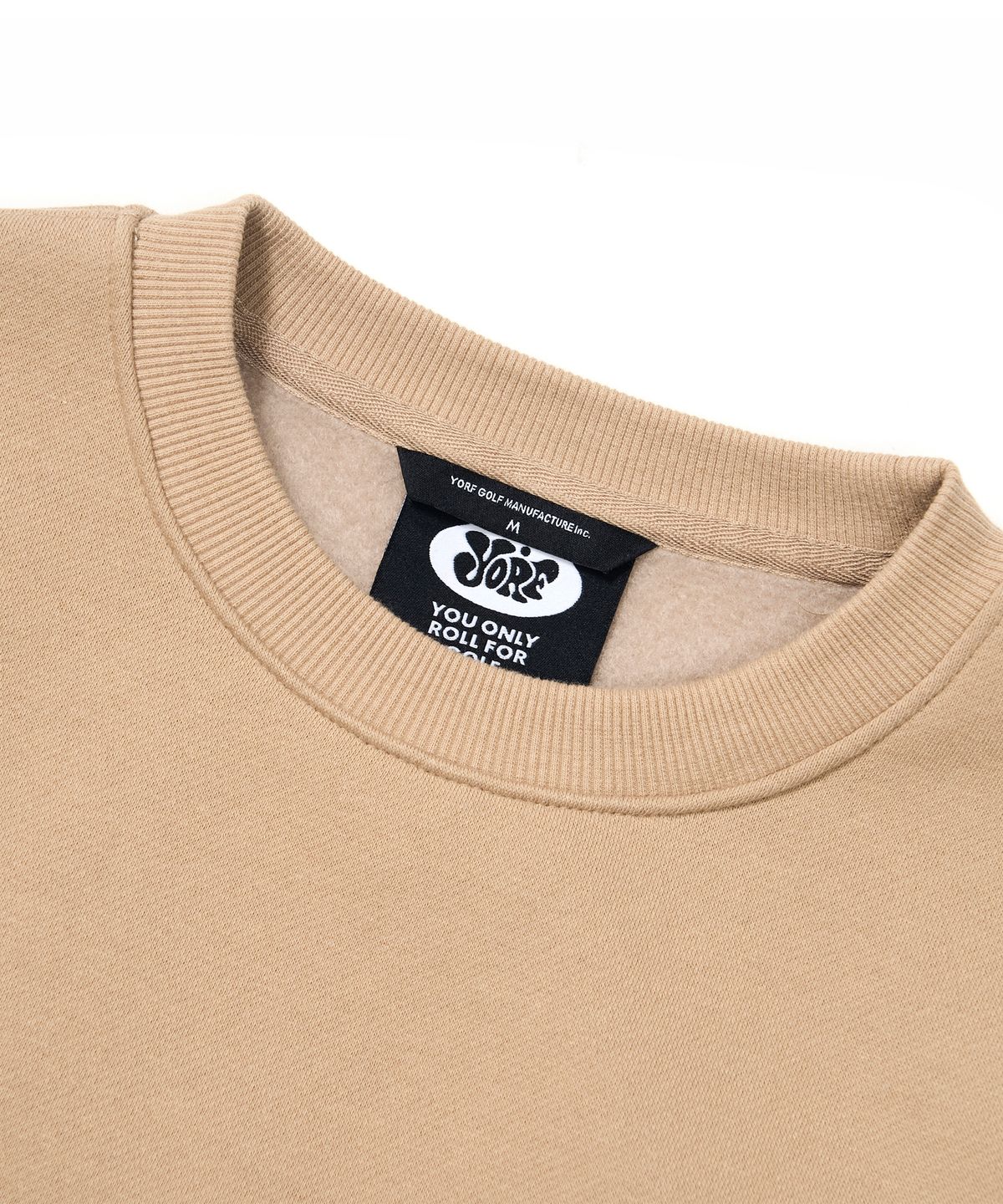 욜프(YORF) YORF AW TAG CREWNECK BROWN