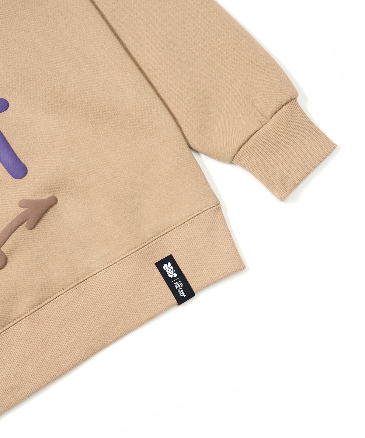 욜프(YORF) YORF AW TAG CREWNECK BROWN