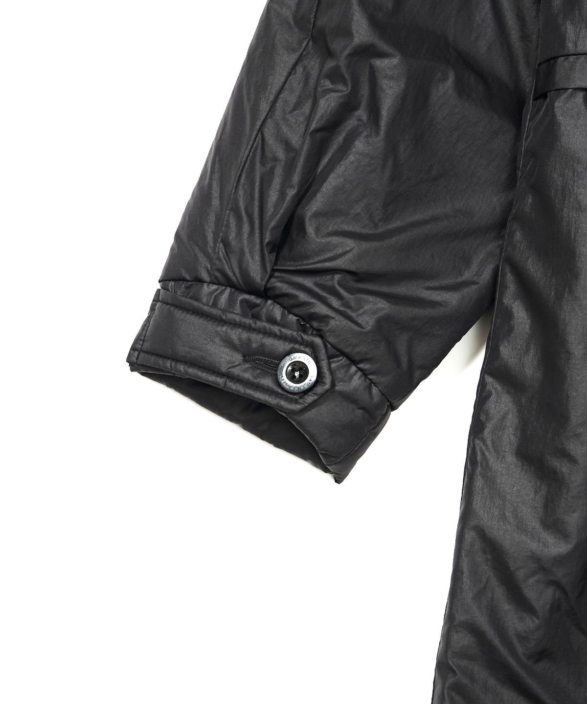 스티그마(STIGMA) ZIPPER OVERSIZED FISHTAIL PARKA BLACK