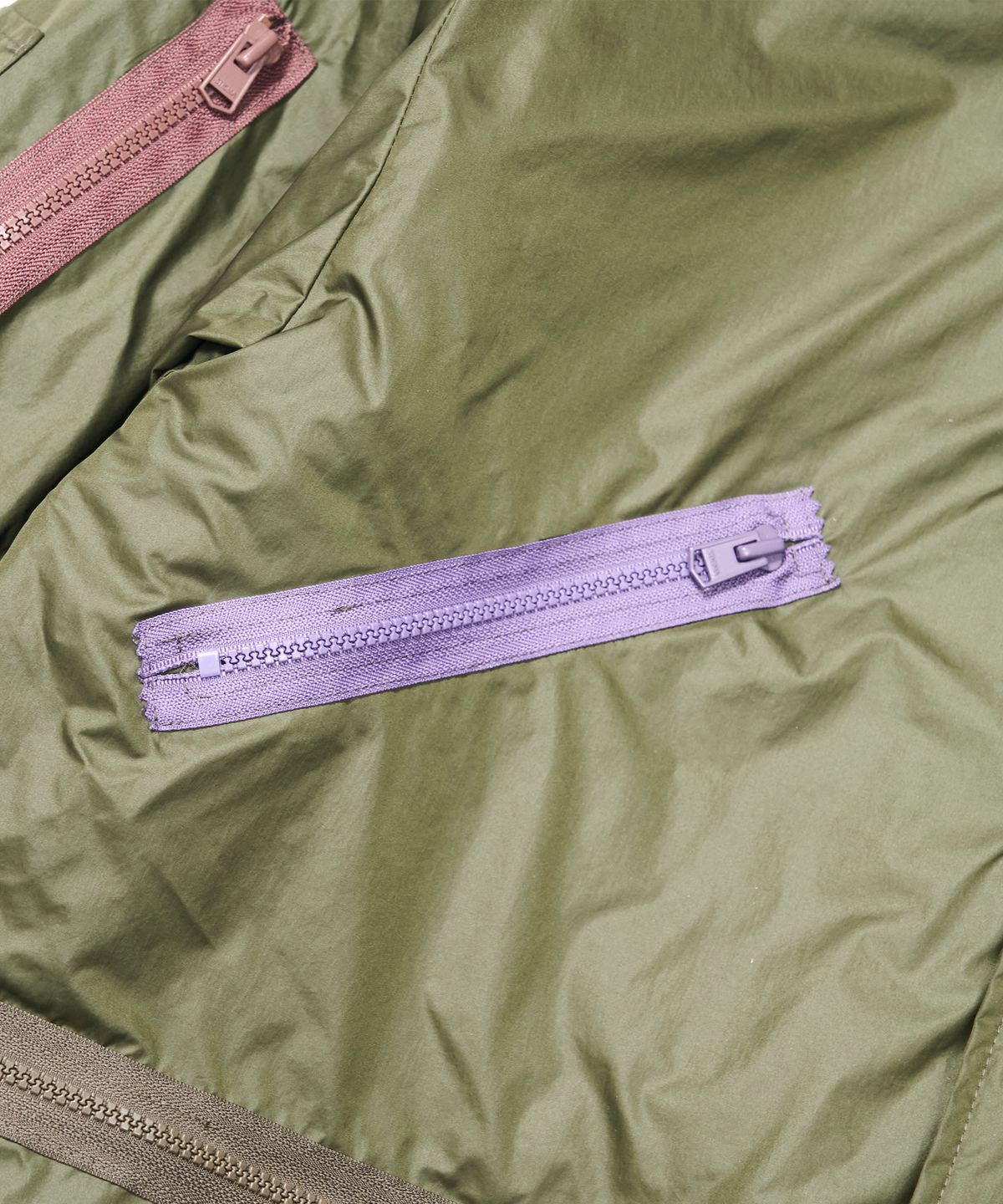 스티그마(STIGMA) ZIPPER OVERSIZED FISHTAIL PARKA KHAKI