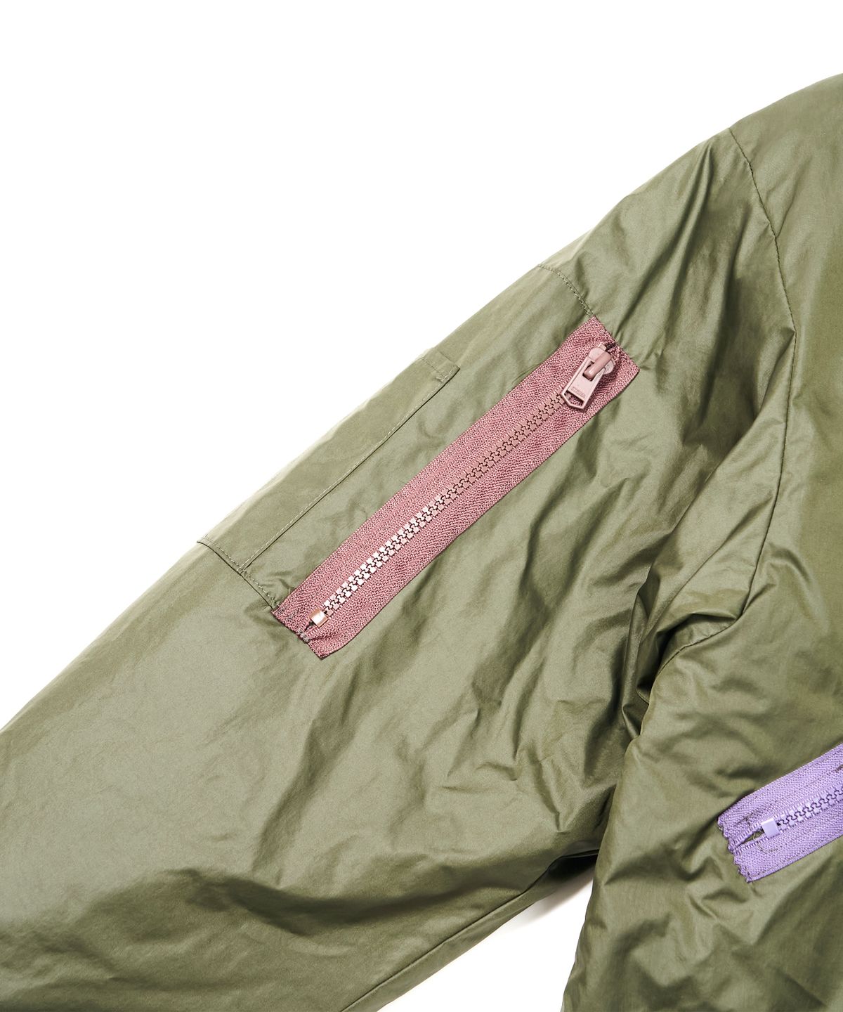 스티그마(STIGMA) ZIPPER OVERSIZED FISHTAIL PARKA KHAKI