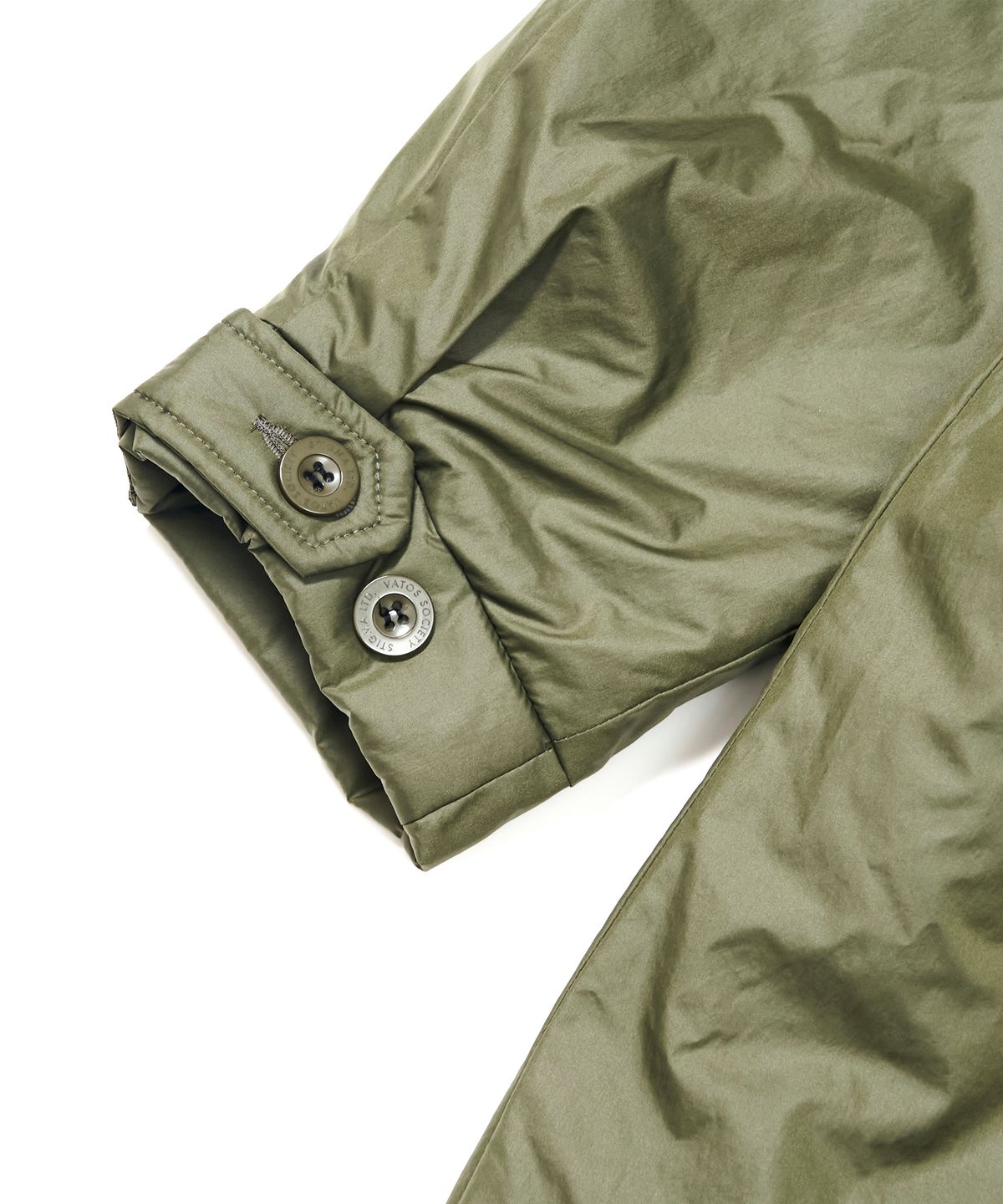 스티그마(STIGMA) ZIPPER OVERSIZED FISHTAIL PARKA KHAKI