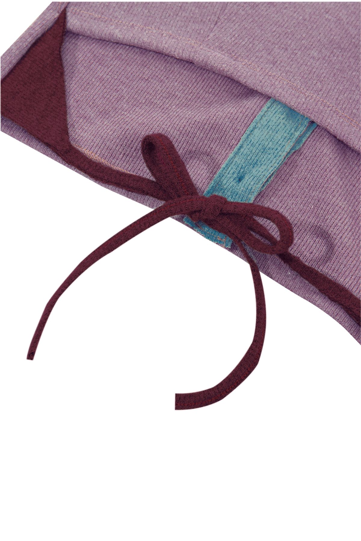 달링유어배드(DARLING, YOU'RE BAD) MULTICOLOR KNIT SHIRT # VINTAGE PINK