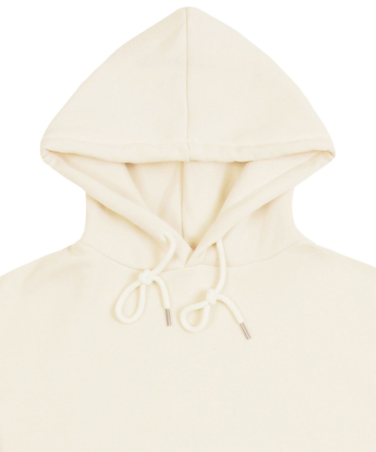 그레이버(GRAVER) [UNISEX]엘보우 퍼피 페이스 스마일 후드티_크림/블랙 로고