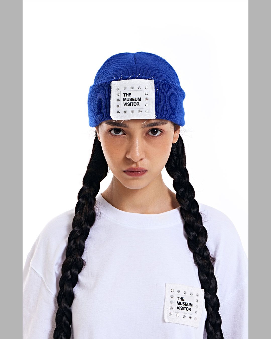 ニットキャップ・ビーニー [THE MUSEUM VISITOR]CUBIC LOGO STITCHED BEANIE(2col) MUSINSA公式 | THE MUSEUM VISITOR CUBIC LOGO STITCHED BEANIE