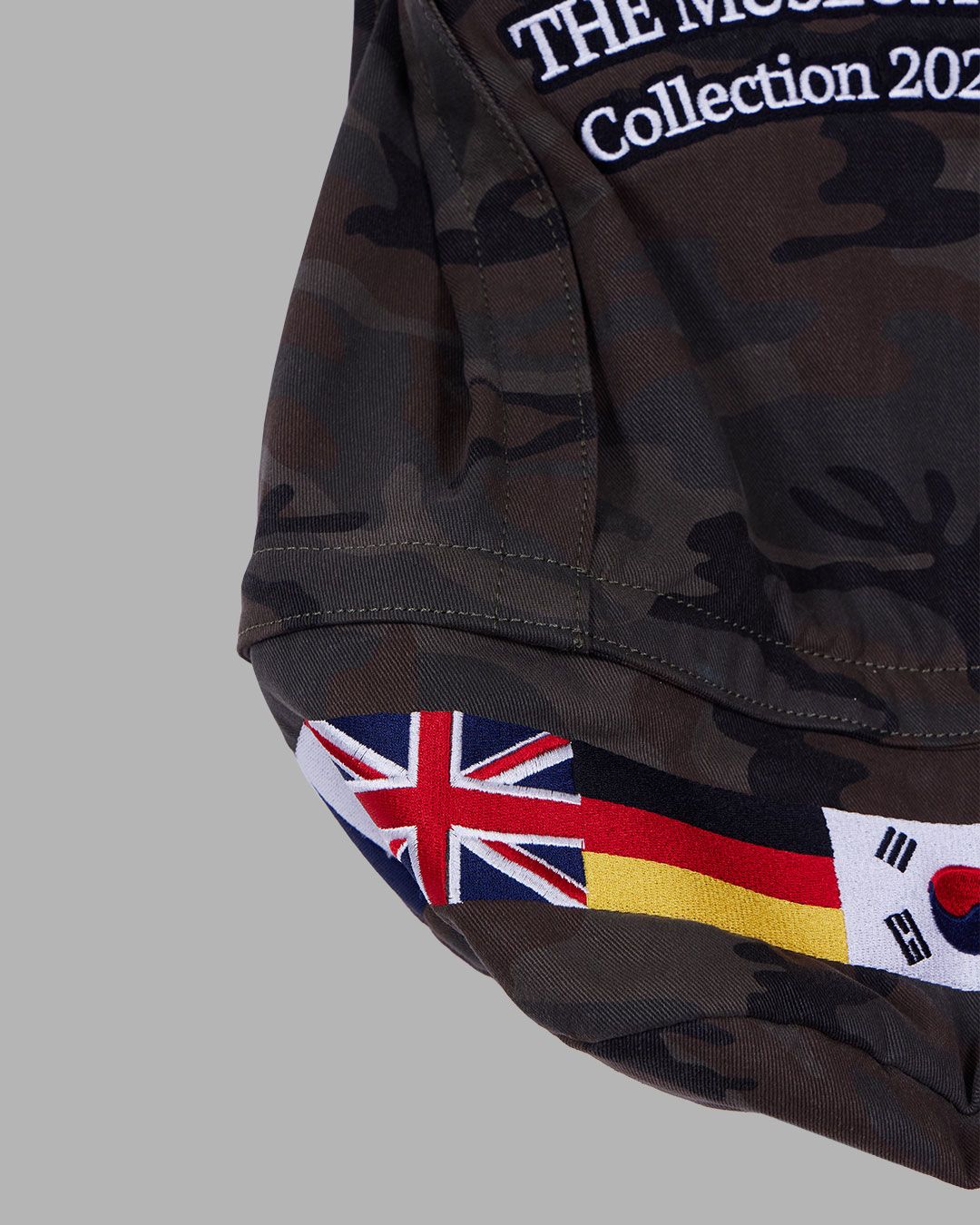 the museum visitor バック MUSINSA | THE MUSEUM VISITOR FLAG STITCHED BACKPACK