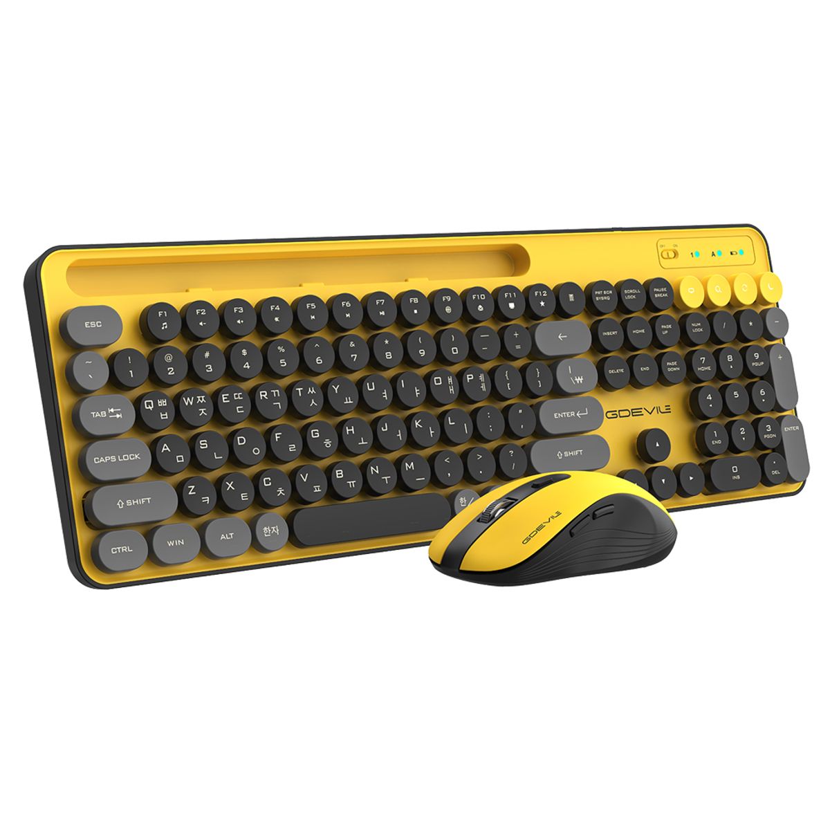 지데빌(GDEVIL) MK700W 저소음 키보드 마우스 세트