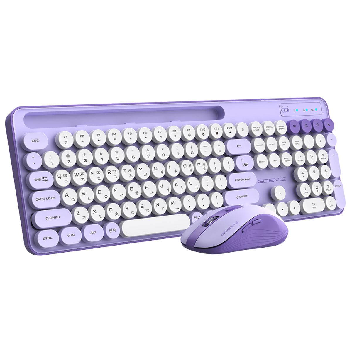 지데빌(GDEVIL) MK700W 저소음 키보드 마우스 세트