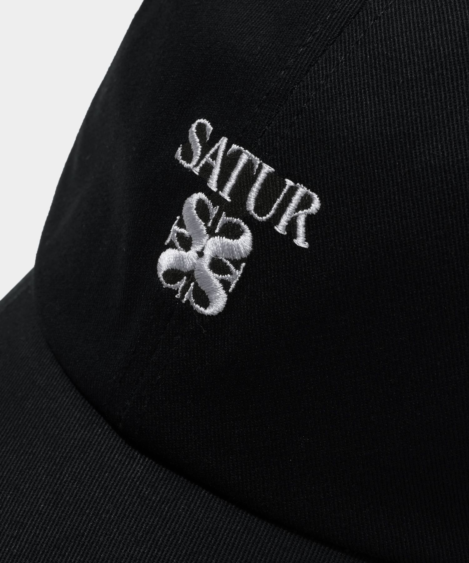 MUSINSA | SATUR Classic Logo Ball Cap Classic Black