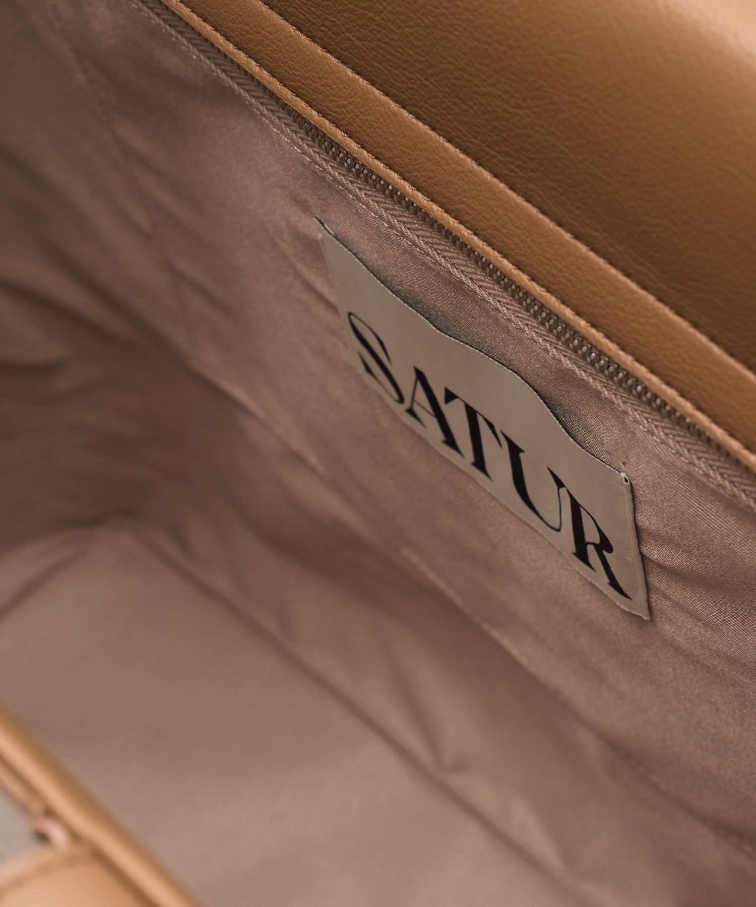 MUSINSA公式 | SATUR Riga Shopper Bag Sepia Brown